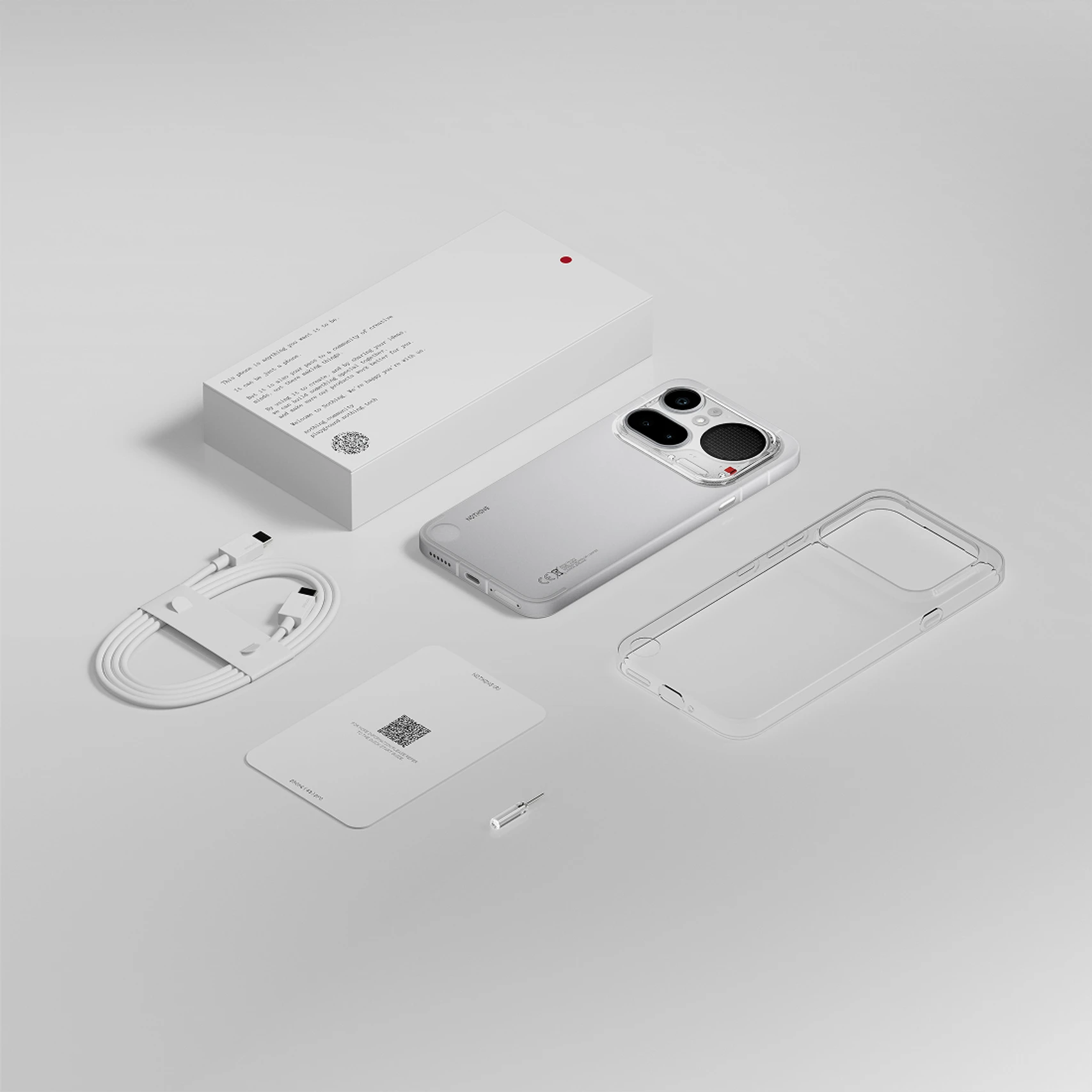 nothing phone (4a) pro (silver, 256 gb) (12 gb ram)